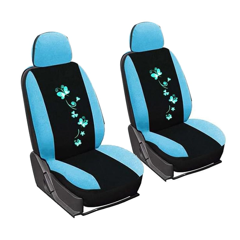 Universal Butterfly Embroidery Seat Covers