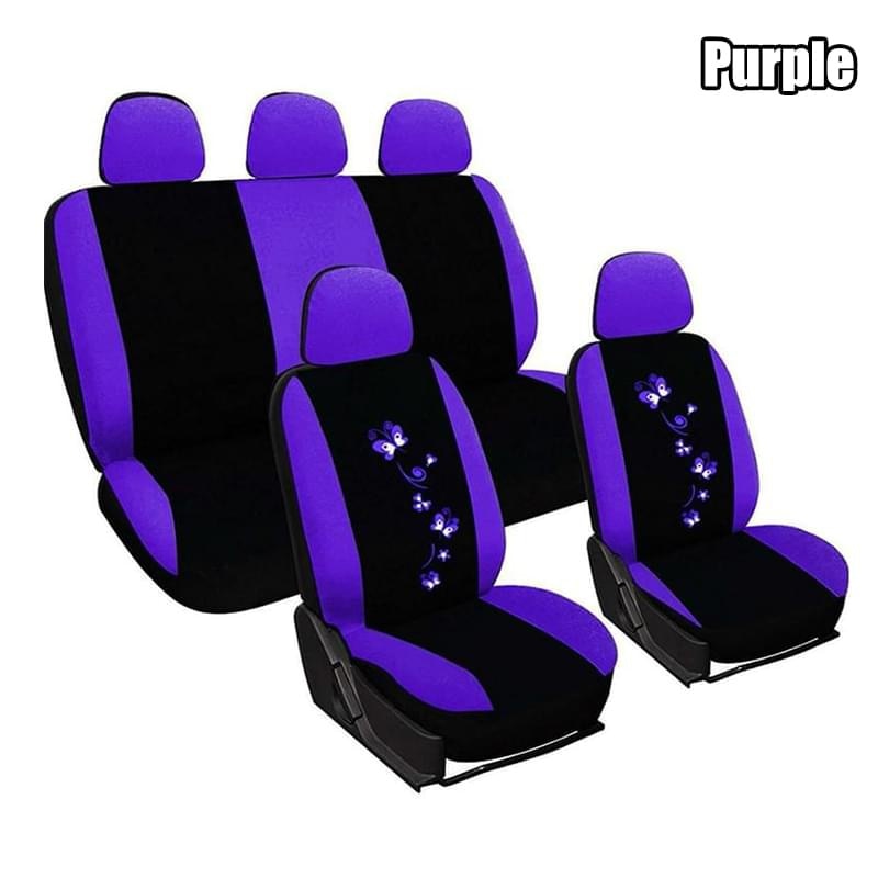 Universal Butterfly Embroidery Seat Covers