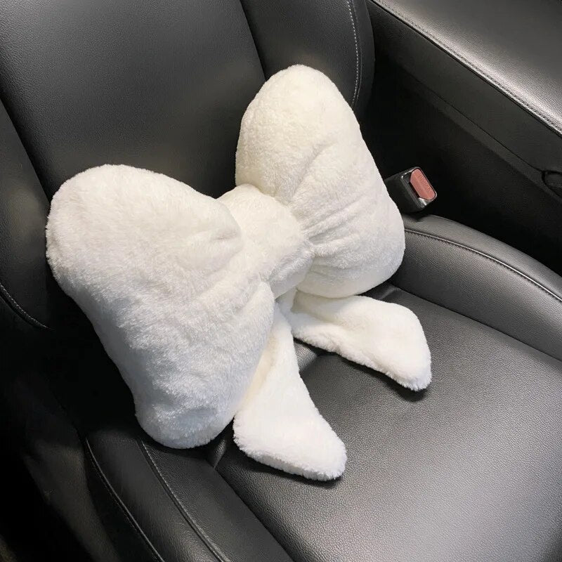 Bow Headrest and Back Pillows