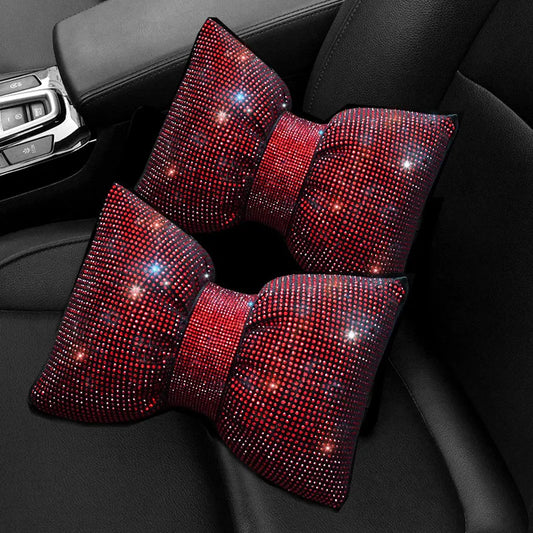 Bowknot Headrest and Back Pillows