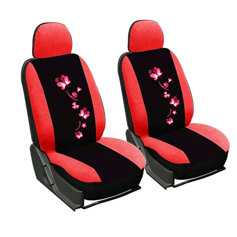 Universal Butterfly Embroidery Seat Covers