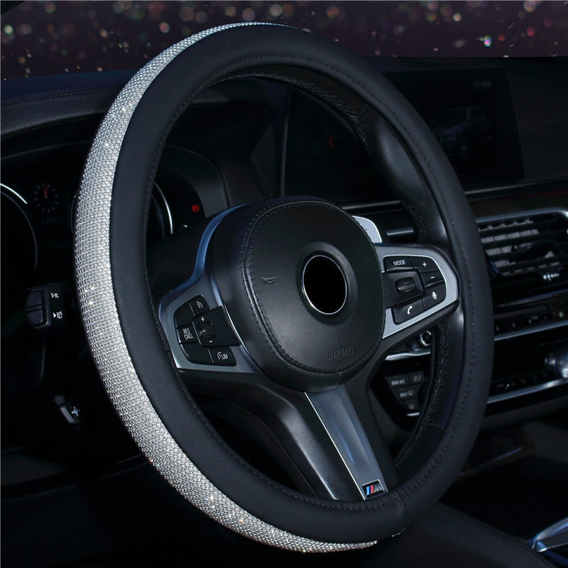 38cm Women's Car Steering Wheel Cover