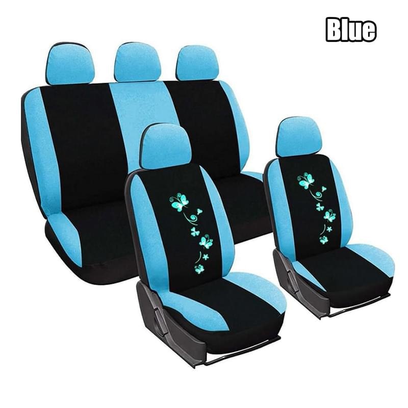 Universal Butterfly Embroidery Seat Covers