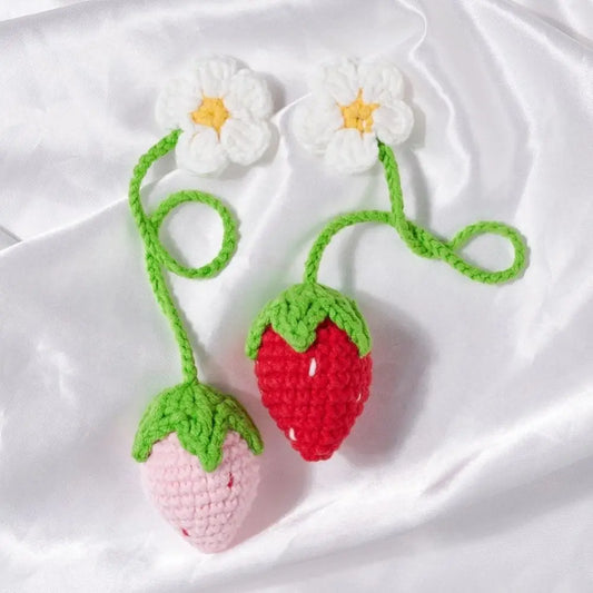 Strawberry Mirror Pendant