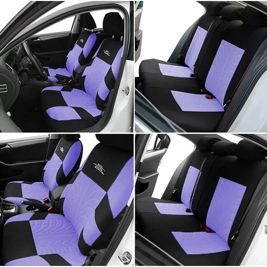 Tire Tread Design Car Seat Cover